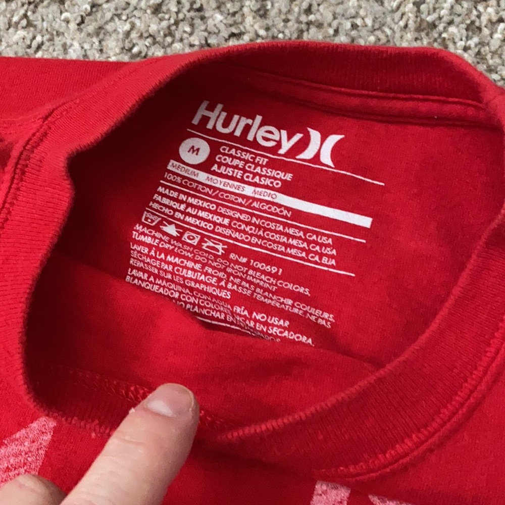 Hurley Logo T Shirt - Picture 3 of 3